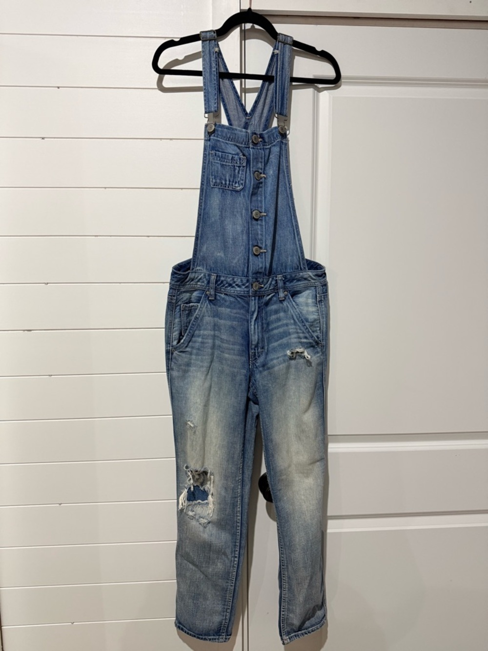 Denim overalls